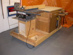 Tablesaw w/ cabinet
